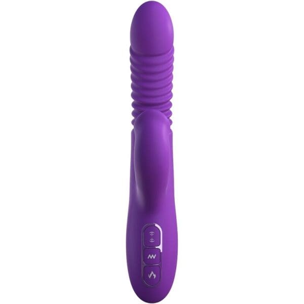 FANTASY FOR HER - CLITORIS STIMULATOR WITH HEAT OSCILLATION AND VIBRATION FUNCTION VIOLET 3